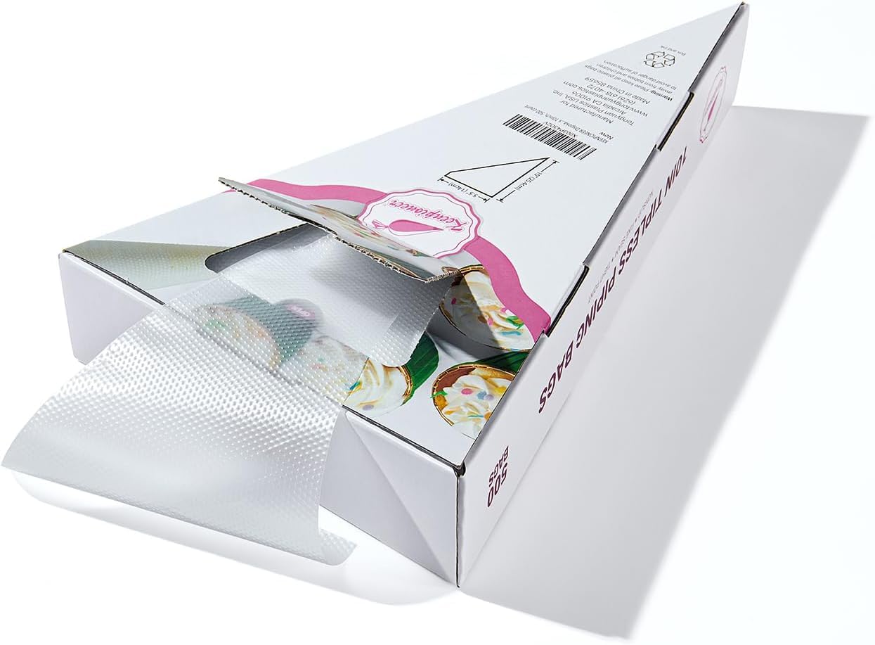 KEENPIONEER easy-squeeze bags help beginners achieve smooth lines.