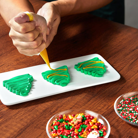 KEENPIONEER 500-count bags ideal for cookie decorating sessions.