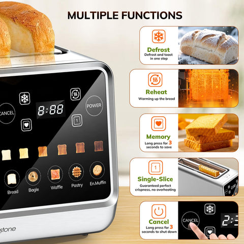 Keenstone Toaster BreadID technology presets breads precisely