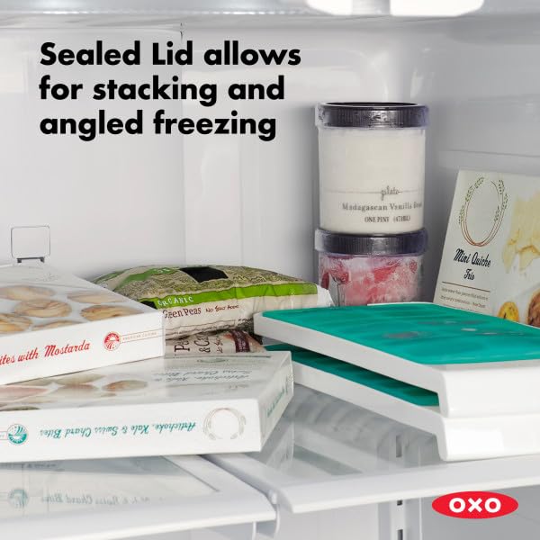 Keeps ice cubes free from freezer odors for fresher ice