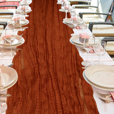 Keepshowing table runner care guide for cold wash and gentle cycle.