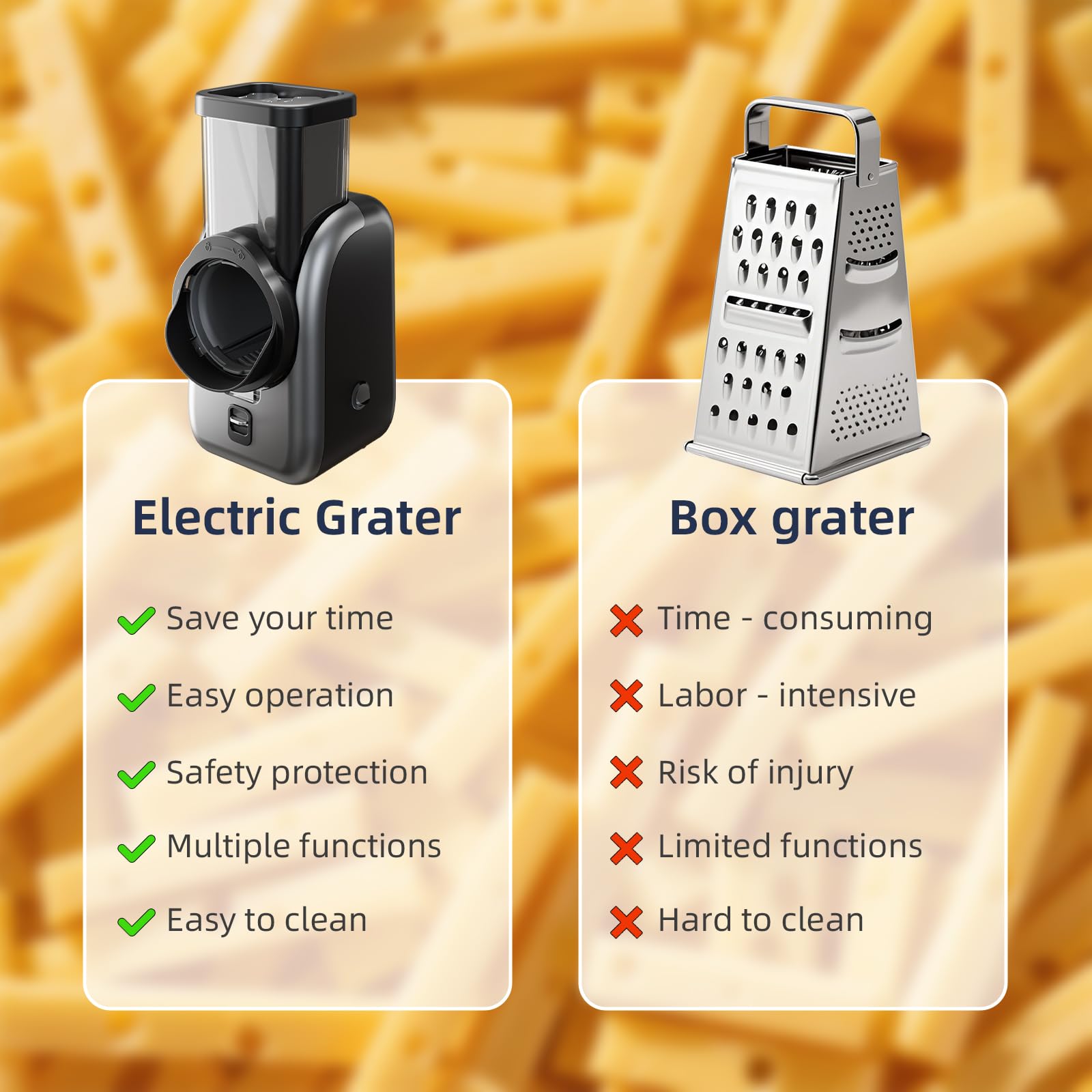 Removable chopping chamber allows easy cleaning after use
