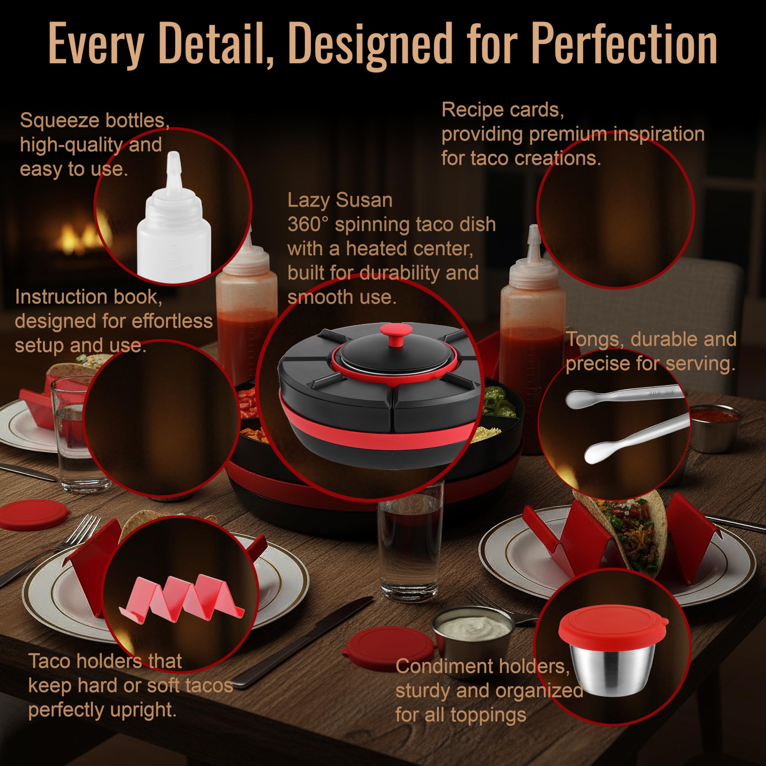 KEFF serving dish display elevates holiday parties with styled, practical food presentation