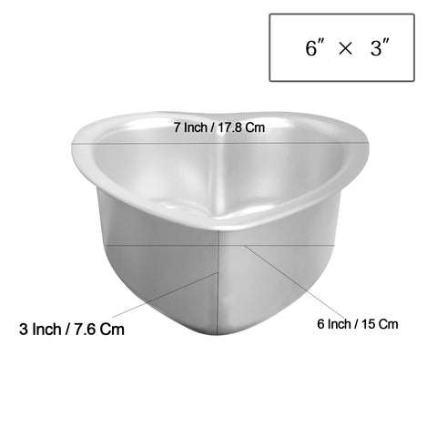 kefyixc heart-shaped cake pan, oven-ready, ensures even heat distribution and reliable results.