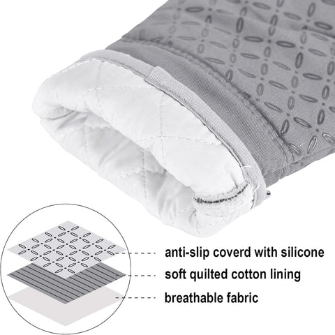 KEGOUU soft cotton lining adds comfort during cooking and baking