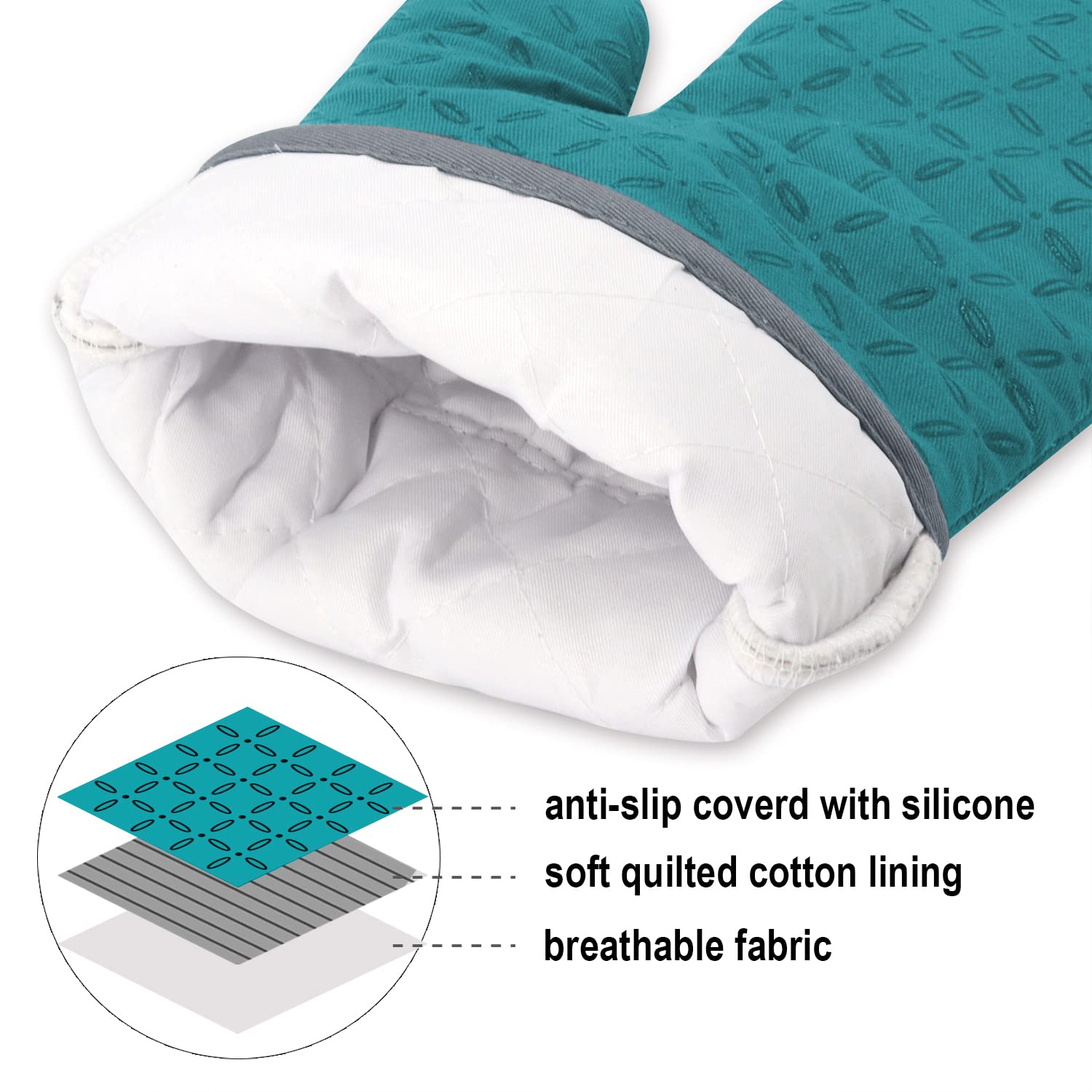 KEGOUU kitchen towels 12x12 inches, absorbent and quick-drying.