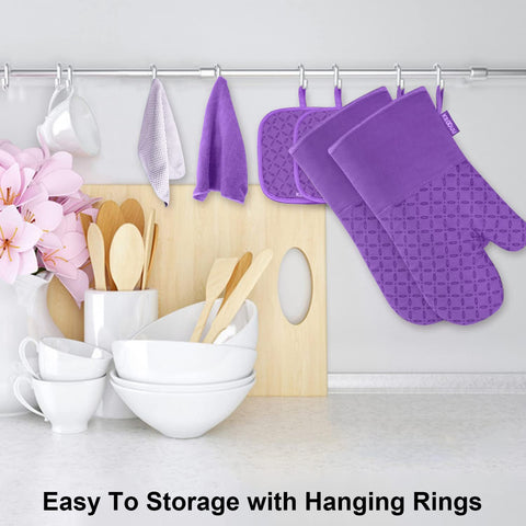 KEGOUU kitchen towels 12x12 inch absorb moisture for quick cleanup.