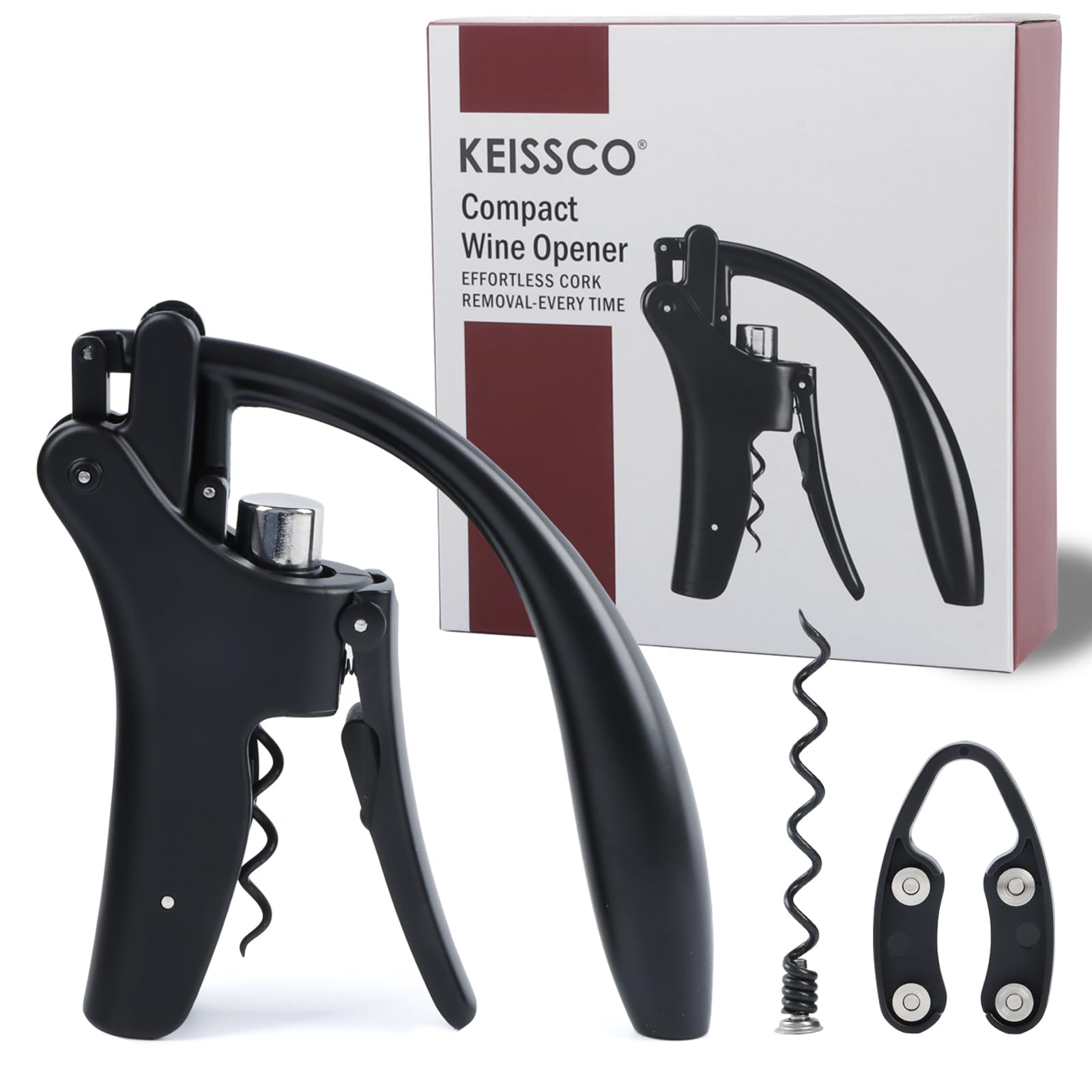 KEISSCO long-handle lever provides comfortable leverage.