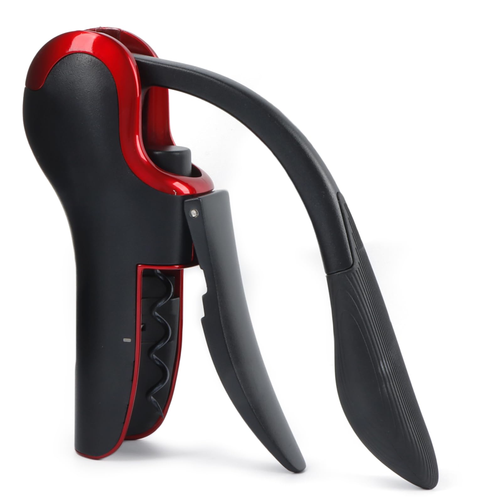 KEISSCO easy-grip handle offers comfortable, precise corking with less effort.