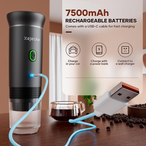 KEJECTOR delivers 20-bar pressure for crema-rich espresso