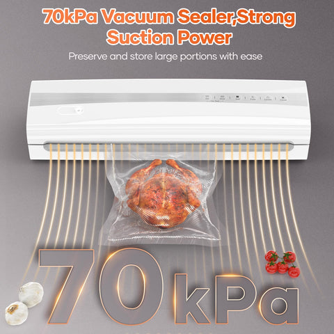 Kejector extralong roll storage highlights ready-to-cut bags for versatile portions.