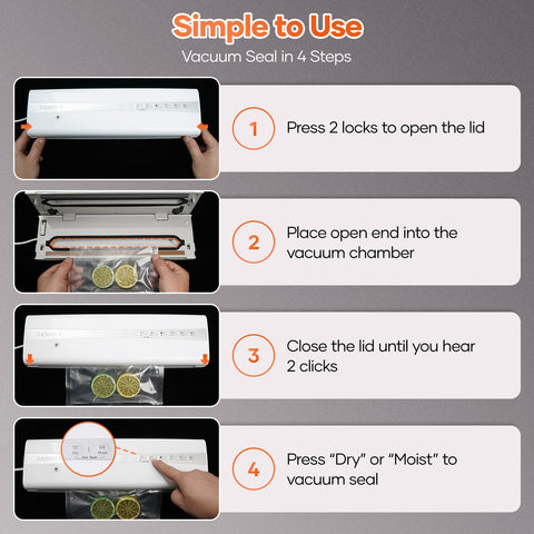 Kejector compact design saves countertop space and is easy to clean