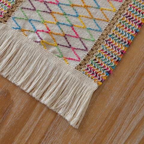Keketoarrange care instructions for longevity of the table runner