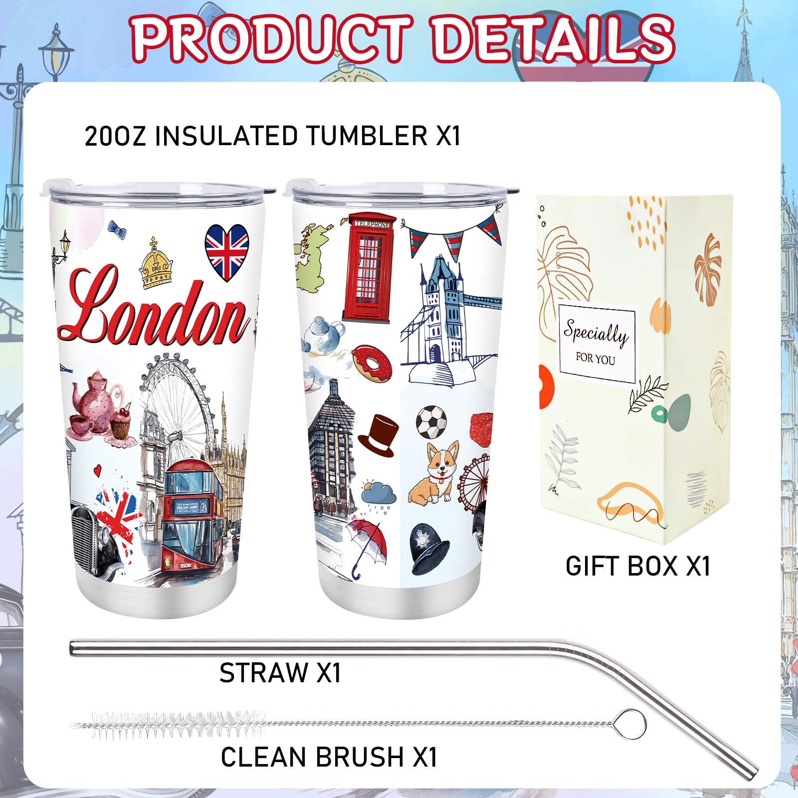 Keluna tumbler lid with straw, leak-proof for easy commuting.
