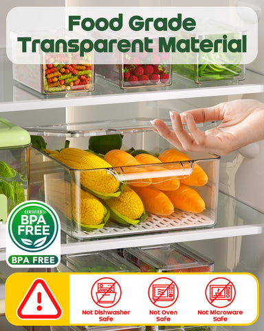 KEMETHY small-bin set ideal for eggs, berries, and condiments
