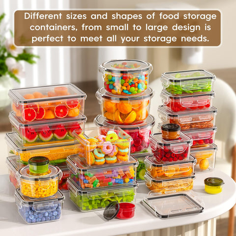 KEMETHY BPA-free polypropylene construction supports reusable storage.