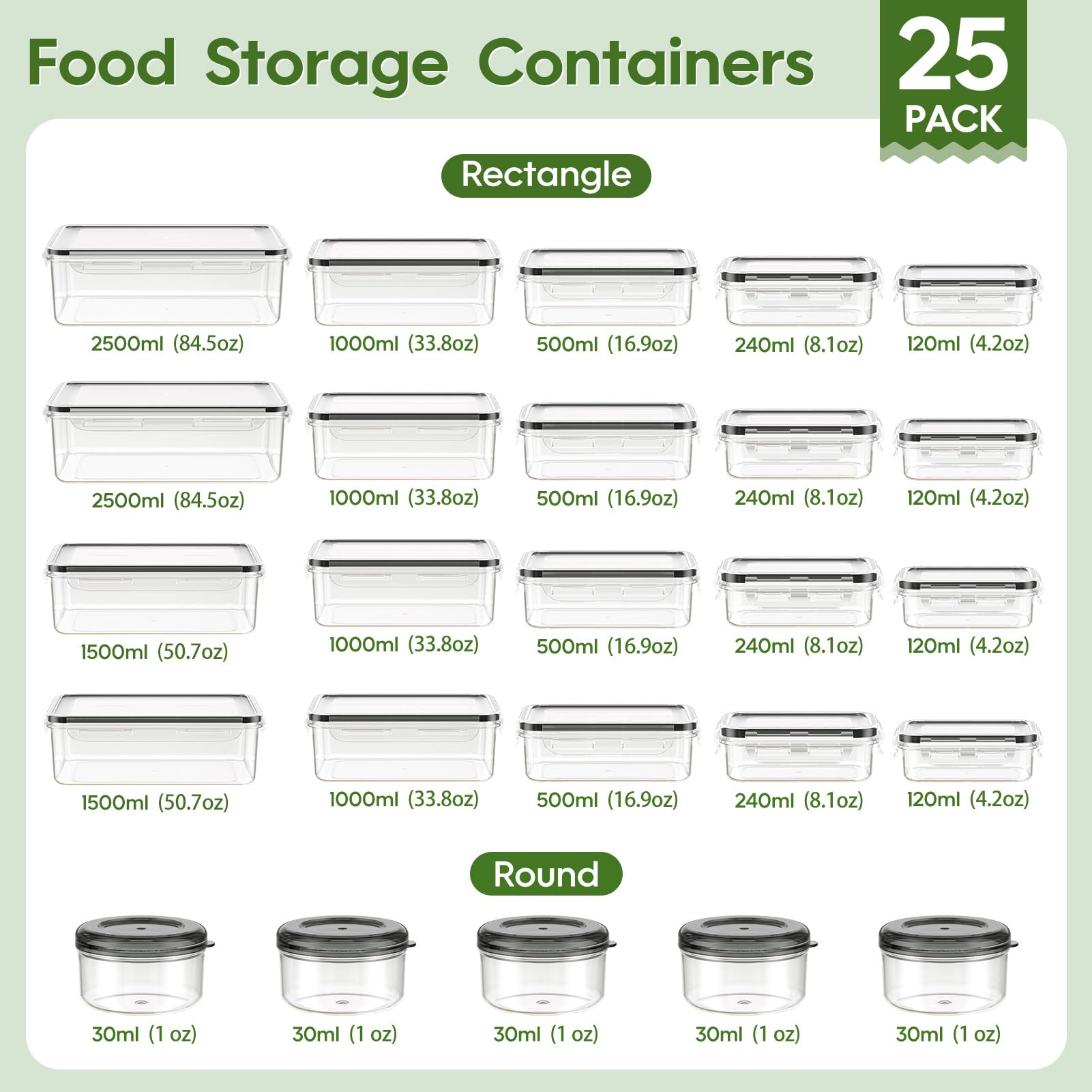 KEMETHY round sauce boxes are perfect for sauces and dressings on the go.