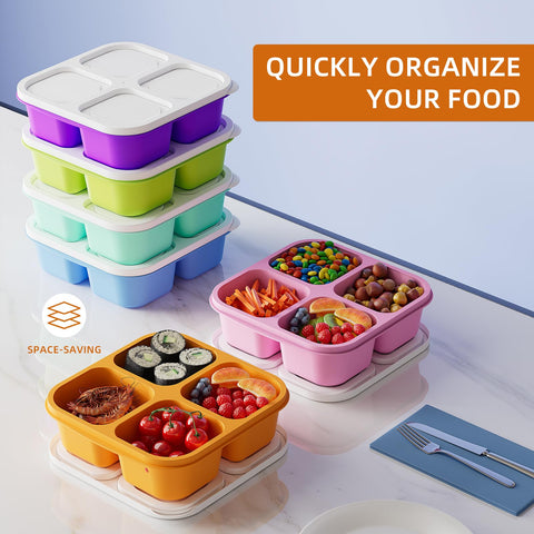 KEMETHY containers are freezer, microwave, and dishwasher safe for convenience.