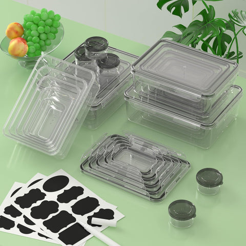 KEMETHY kitchen-safe set is ideal for everyday pantry organization.