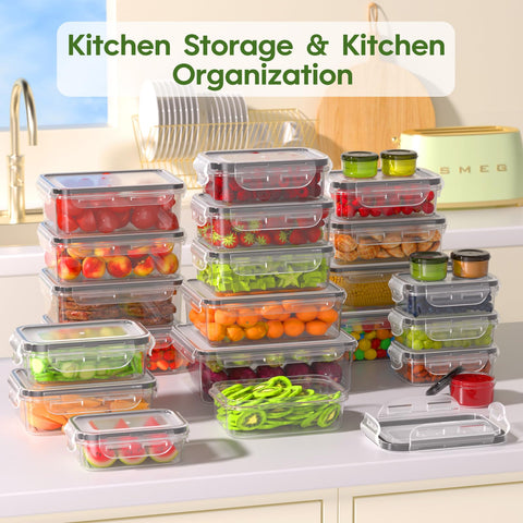 KEMETHY labels and marker included for quick, clear contents identification.