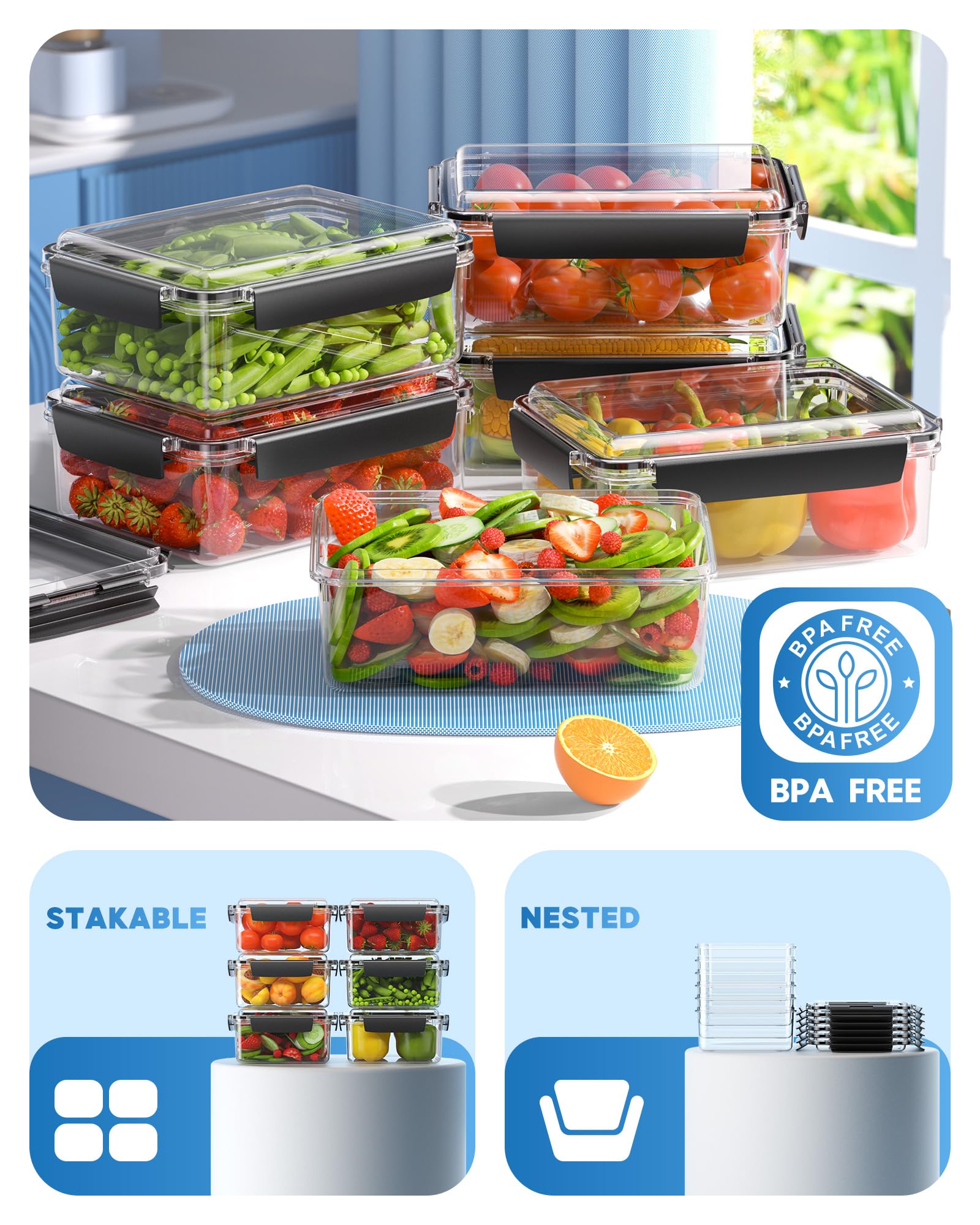 KEMETHY includes labels and a marker for easy organization