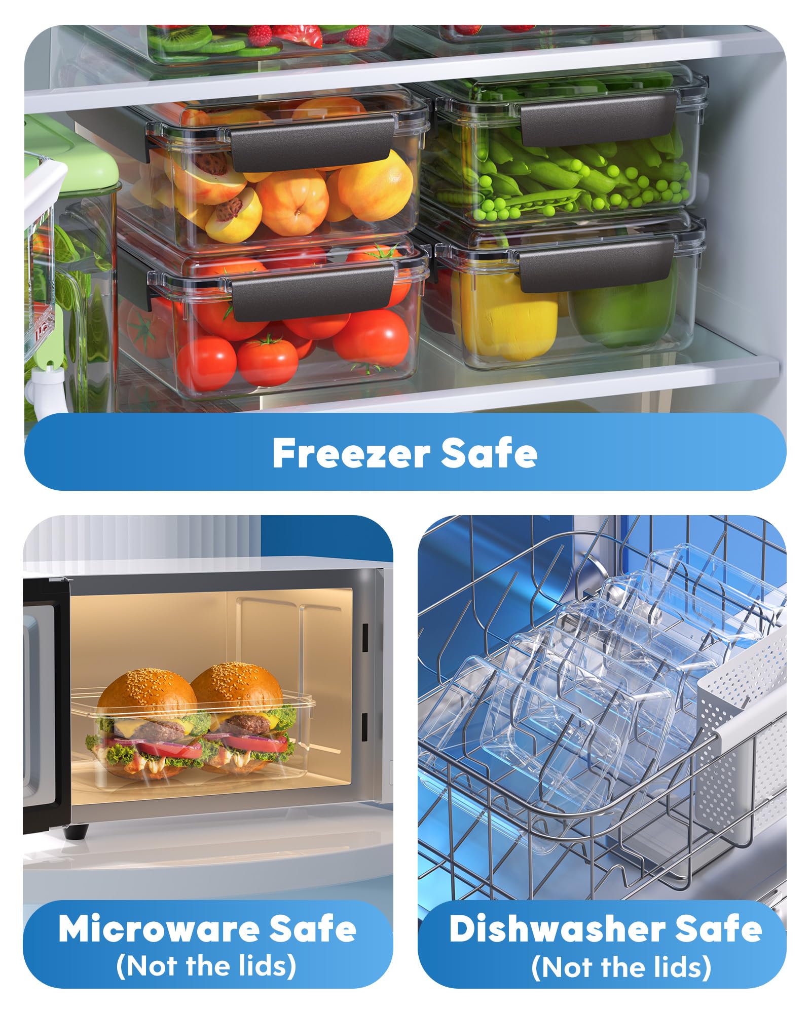 KEMETHY leak-proof silicone seals prevent spills during transport and storage