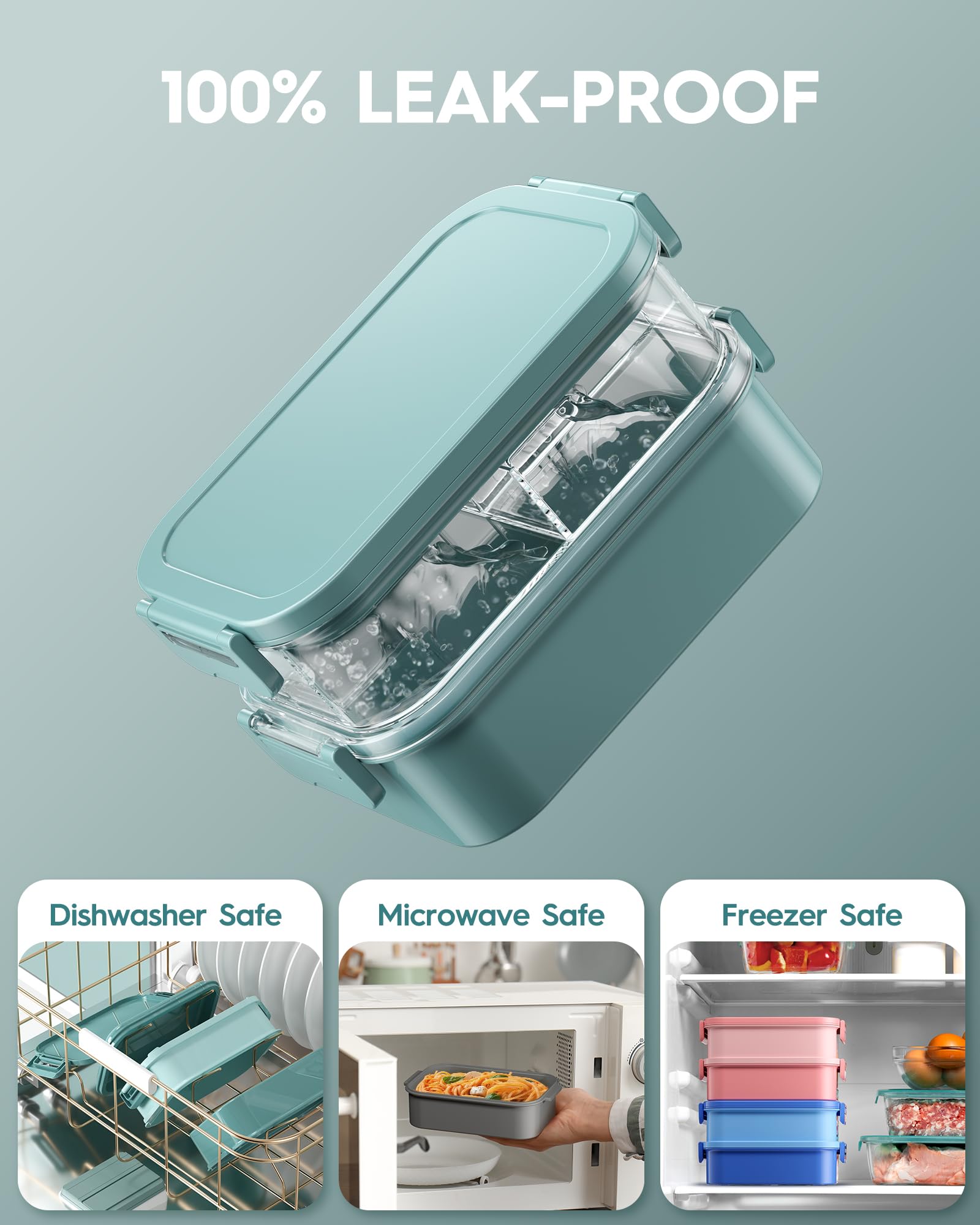 KEMETHY leak-proof seals prevent spills during transit.