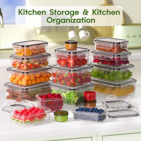 KEMETHY leak-proof seals prevent spills and aromas from escaping.