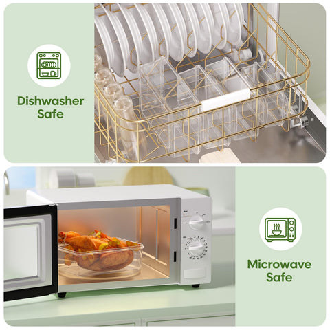 KEMETHY four-buckle lid set demonstrating leak-proof design