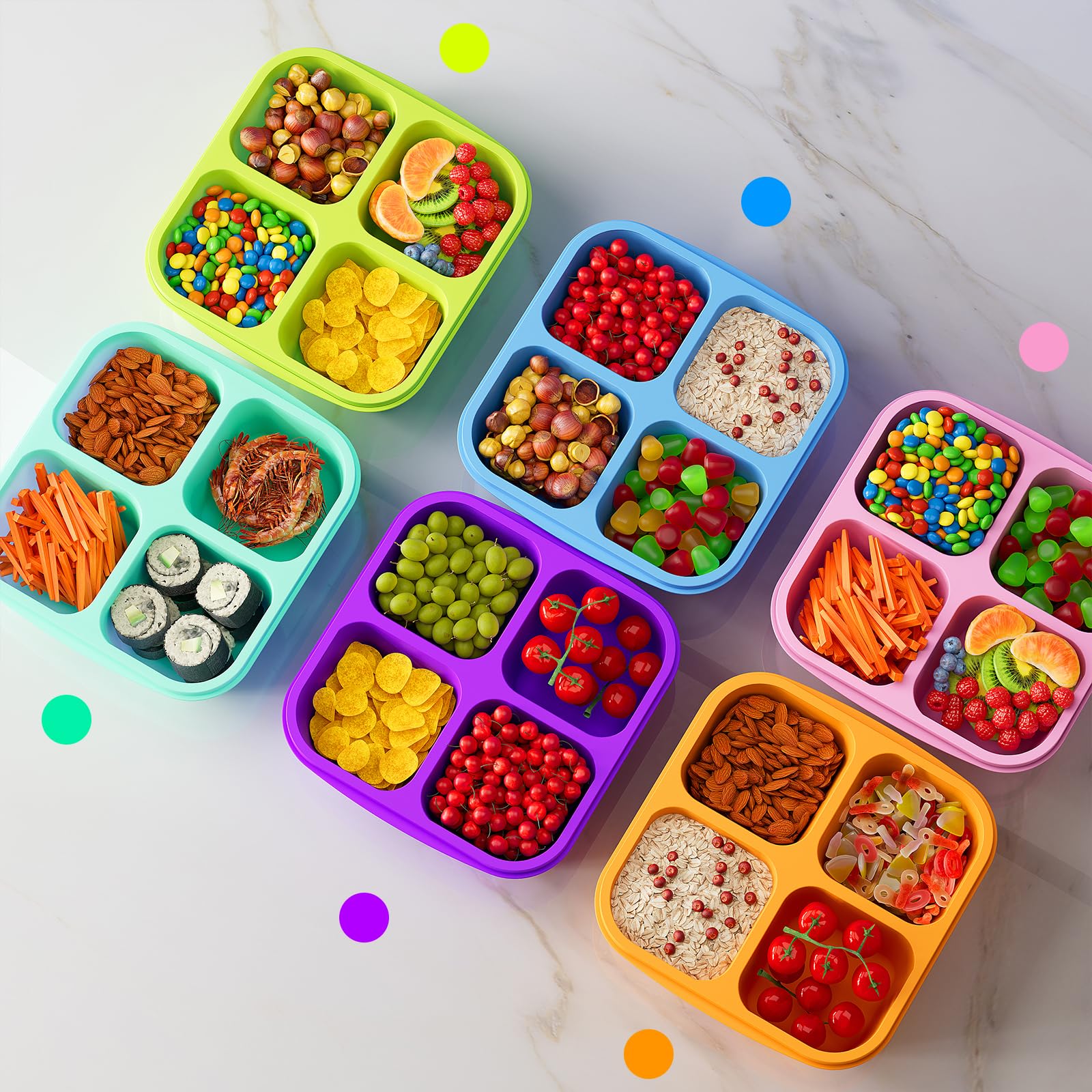 KEMETHY odorless, easy-clean material simplifies cleanup after meals.