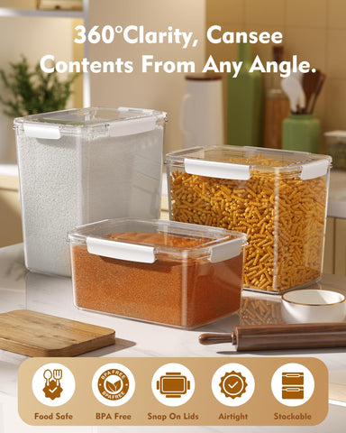 Kemethy measuring cups included for quick ingredient portions