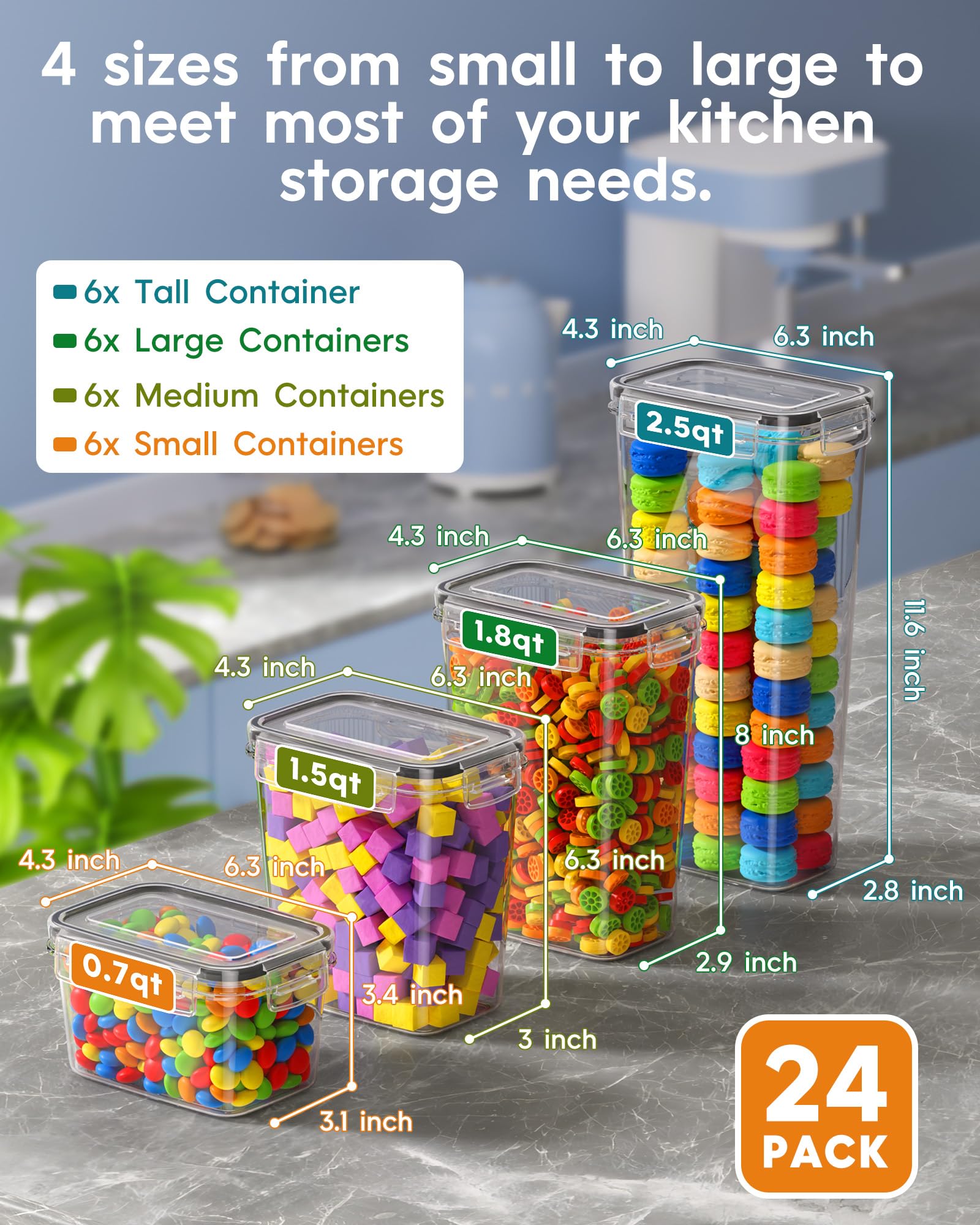 Kemethy transparent pantry design shows contents at a glance