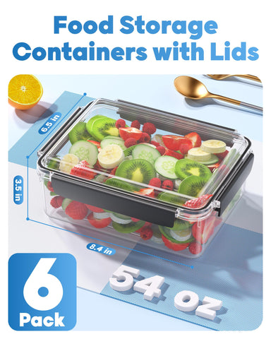 KEMETHY upgraded snap lids highlight durable, secure storage for the fridge