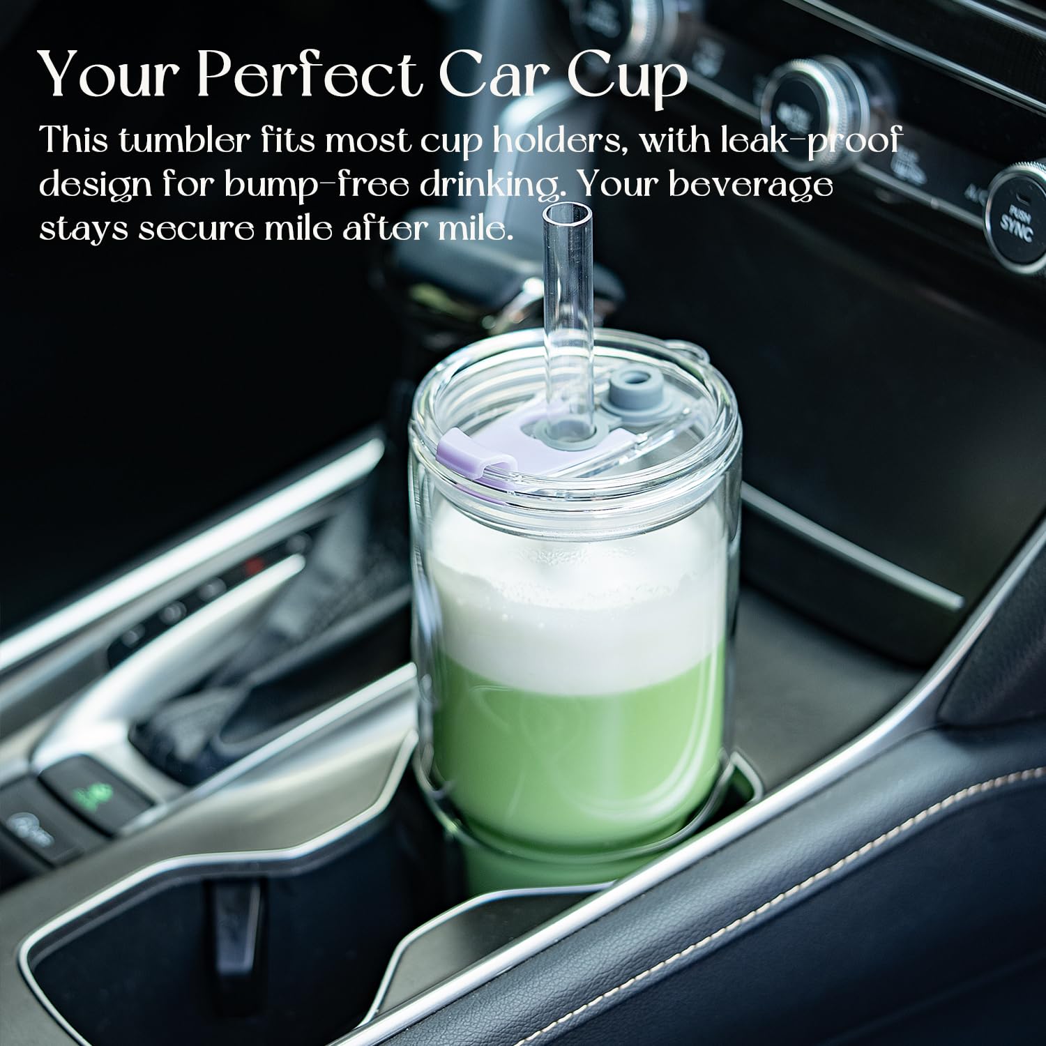 KEMORELA borosilicate glass construction ensures temperature resilience and durability.
