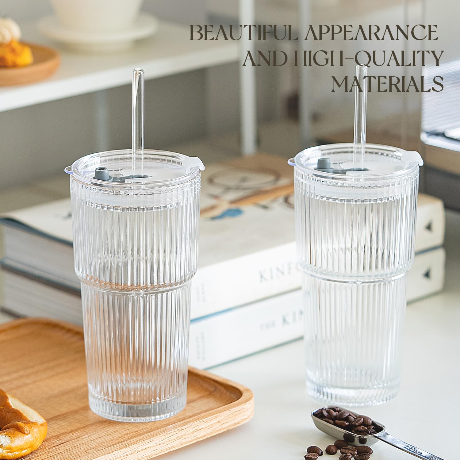 KEMORELA dishwasher-safe tumblers simplify cleanup after meals and gatherings.