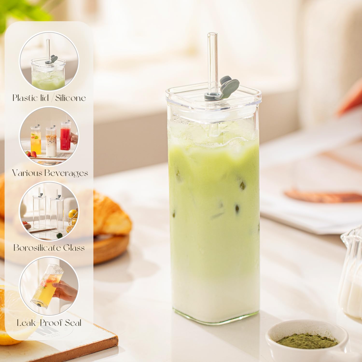 KEMORELA durable eco-friendly glassware designed for everyday use.