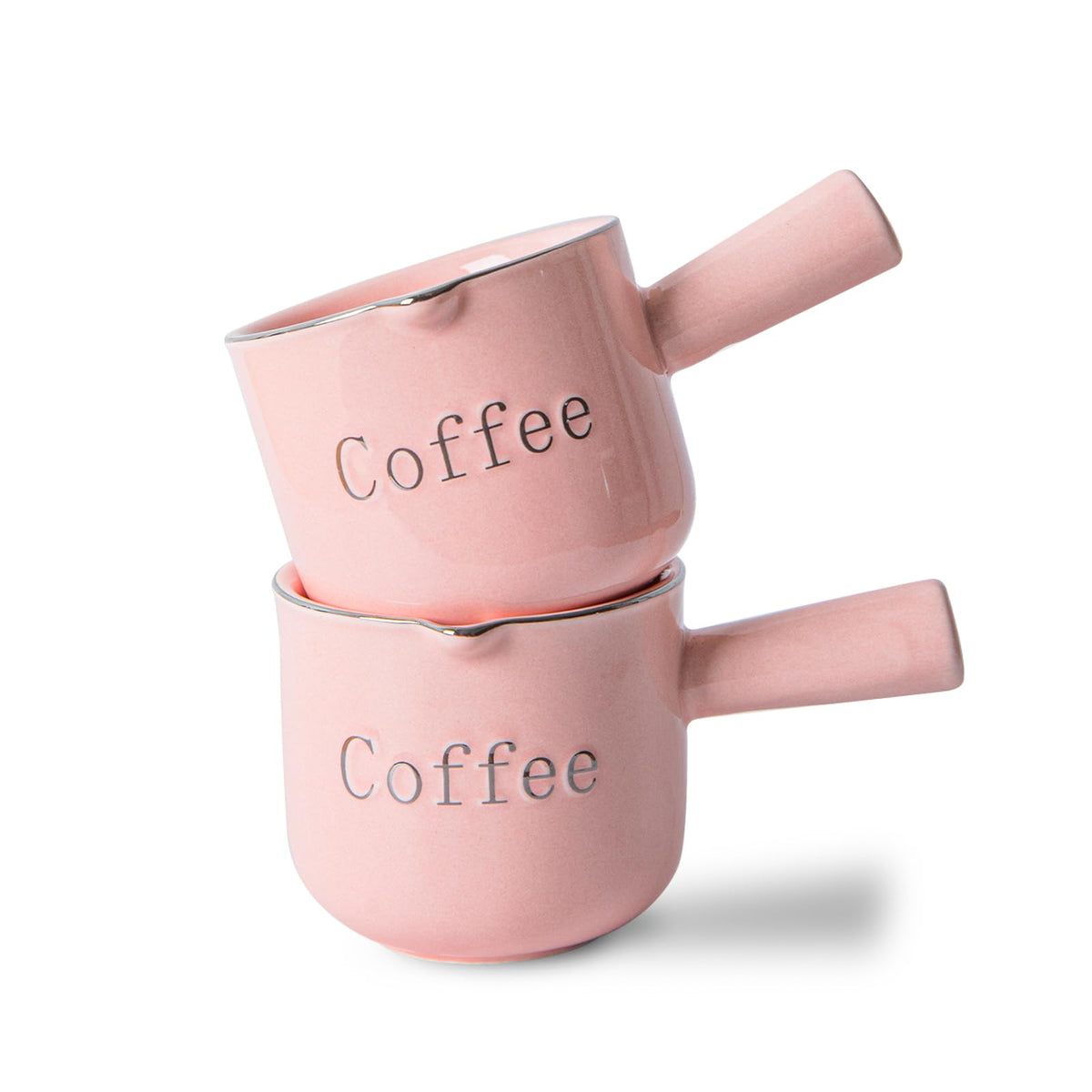 Kemorela 90ml espresso cups with compact capacity for single shots.