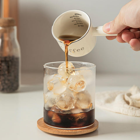 Kemorela cups are ideal for milk frothing and coffee prep.