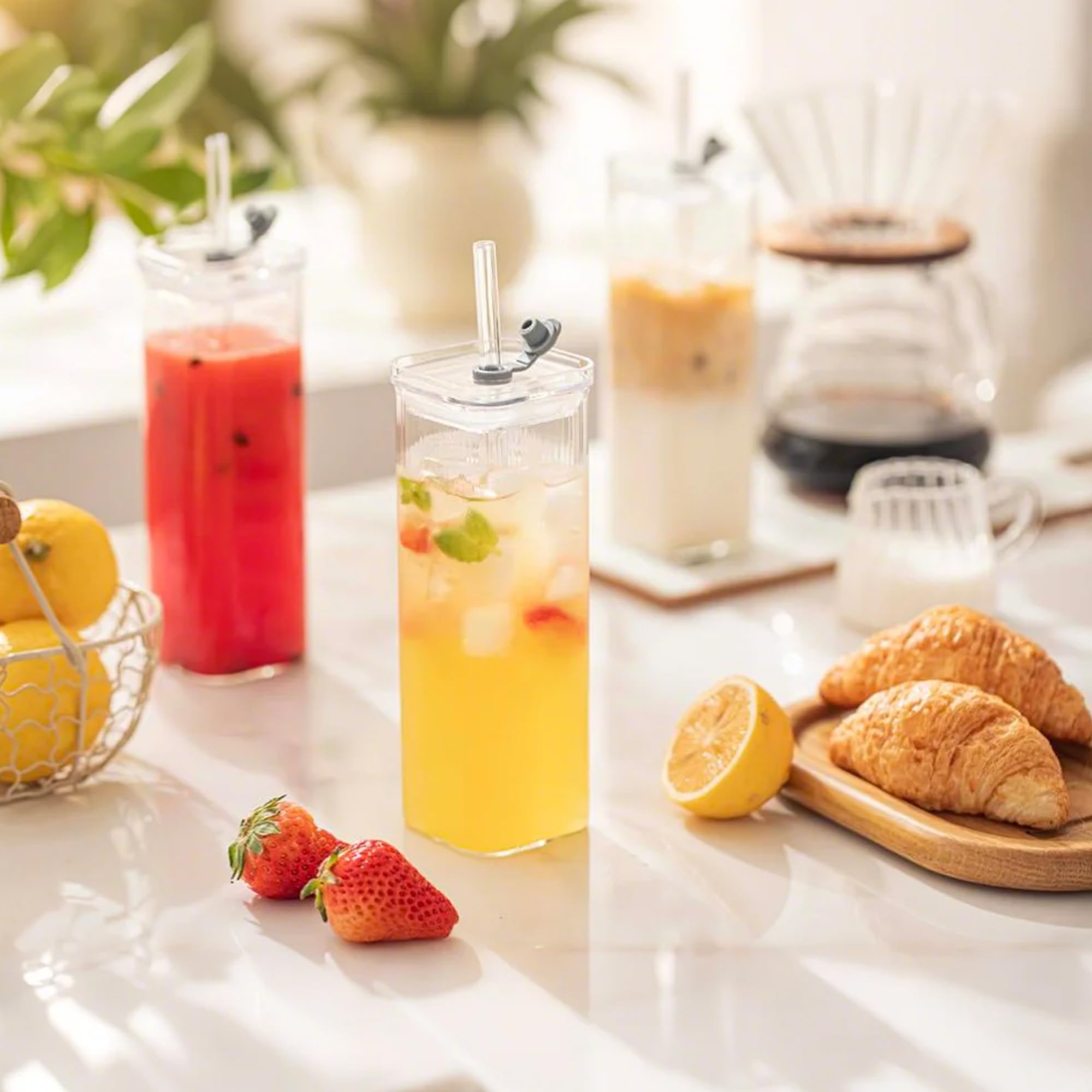 KEMORELA stylish glassware suitable for family gatherings and parties.