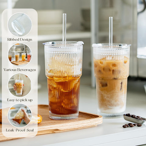 KEMORELA heat-resistant glass handles hot and cold drinks without warping.
