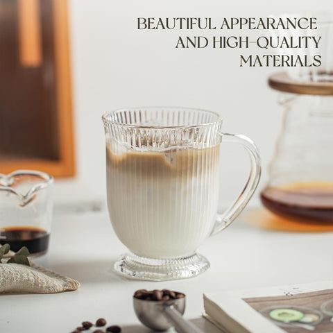 KEMORELA mug with large ergonomic handle for comfortable grip