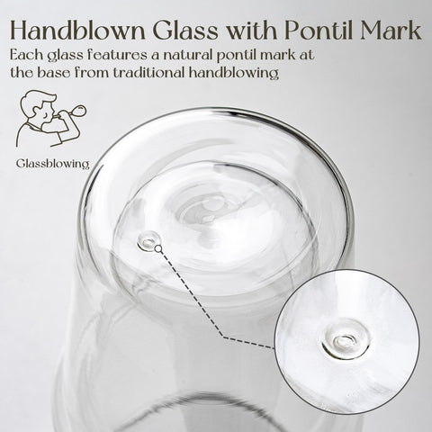 KEMORELA versatile glass tumbler for water, tea, or smoothies at home or office.