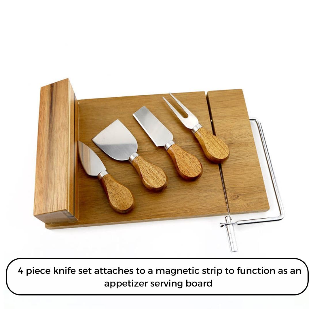 Kenley & Everlynn anti-slip dots stabilize the cutting surface.