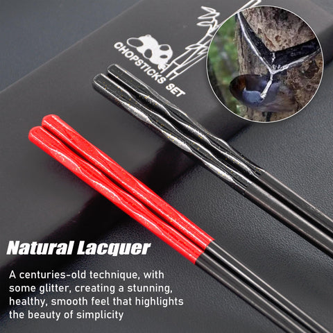 Kenpal 9-inch and 8.2-inch chopsticks offer comfortable grip for beginners.