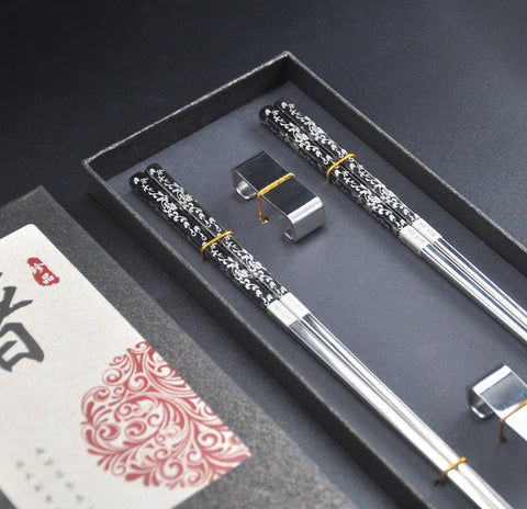 Kenpal chopsticks with anti-slip textured tips for secure grip during meals