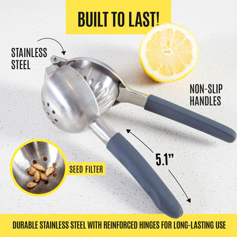 Kensington London dishwasher-safe design allows quick cleanup after fruit prep.