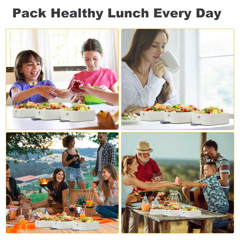 Kenuket portable lunch set suits school, work, and travel.