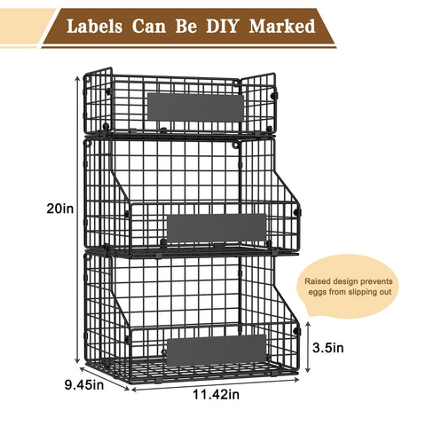 Keomaisyto nameplates for DIY marking on the egg holder