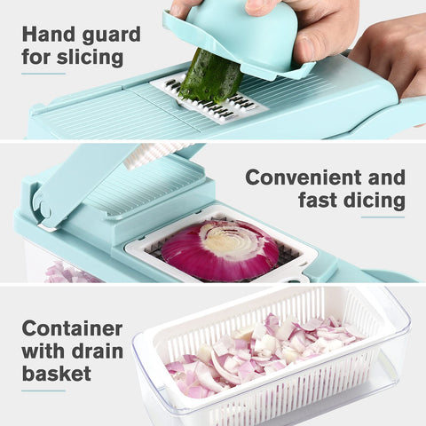 KEOUKE drainer feature simplifies rinsing and draining directly into the sink.