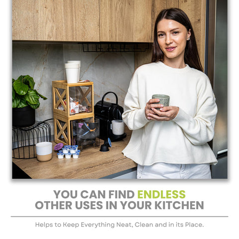 KEOWA Delightful Practicality cookie drawer displays cookies for quick grab-and-go snacks